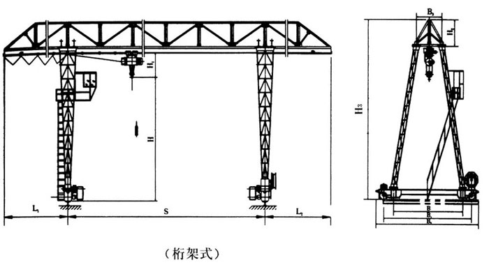MHh型電動葫蘆門式起重機(jī)