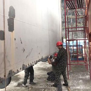 閘門水封更換、改造施工